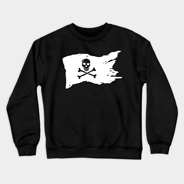 Pirate flag Crewneck Sweatshirt by WordFandom